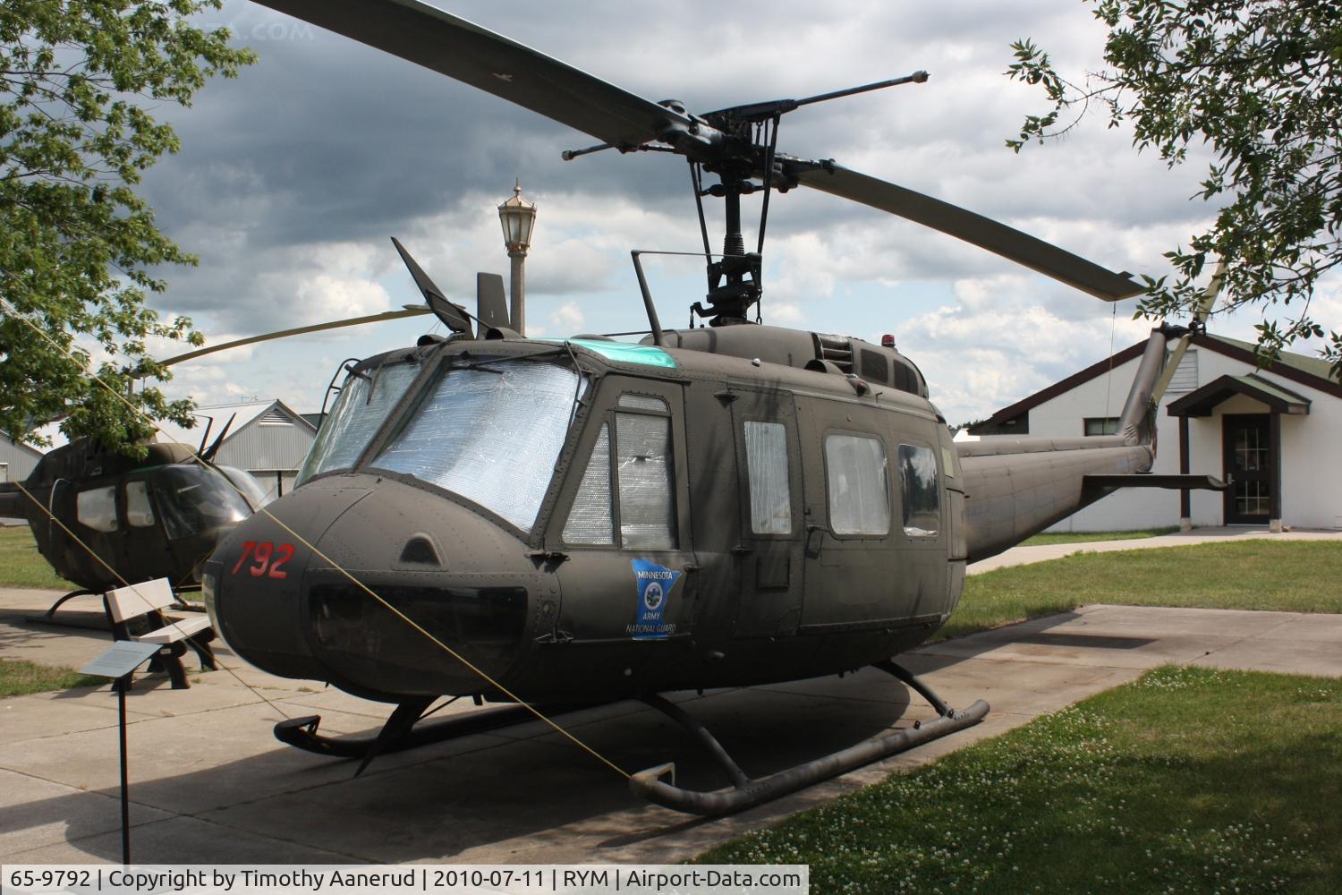 65-9792, 1965 Bell UH-1H Iroquois C/N 4836, Bell UH-1H, originally built as an UH-1C-BF Iroquois.