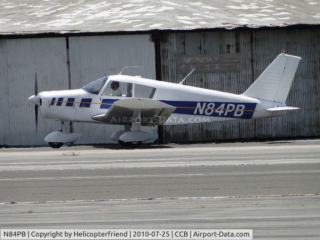 N84PB, 1968 Piper PA-28-140 C/N 28-24584, Taxiing back after landing