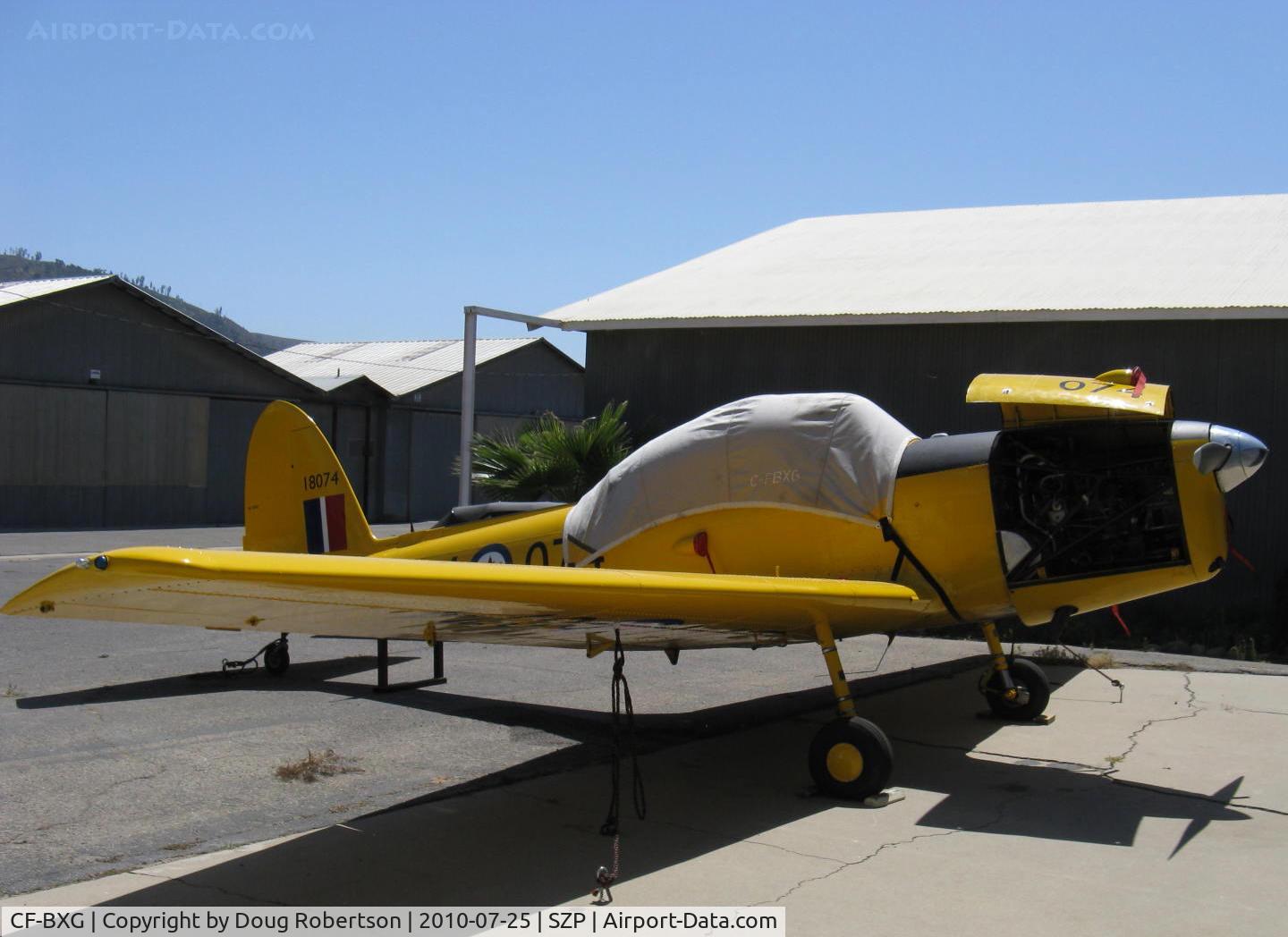 CF-BXG, 1956 De Havilland Canada DHC-1B-2-S5 Chipmunk Mk2 C/N 212-250, 1956 DeHavilland DHC-1B-2-S5 CHIPMUNK, DH Gipsy Major 10 Mk 2 145 Hp