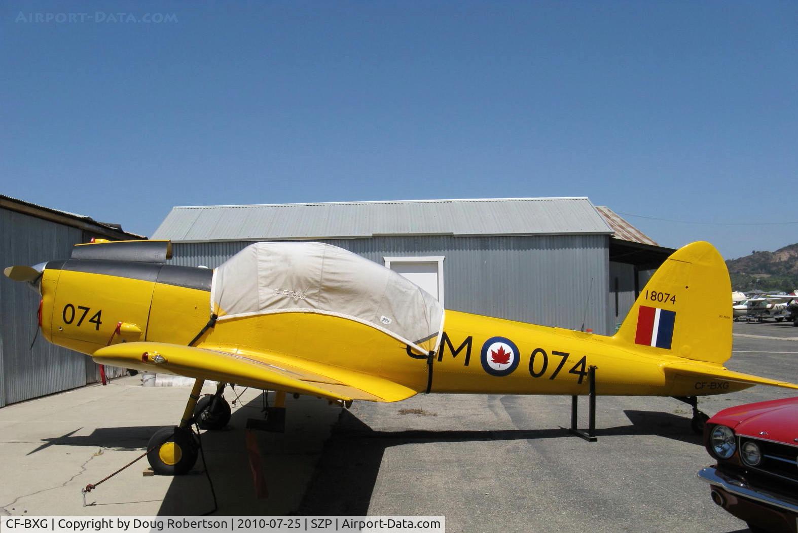 CF-BXG, 1956 De Havilland Canada DHC-1B-2-S5 Chipmunk Mk2 C/N 212-250, 1956 DeHavilland DHC-1B-2-S5 CHIPMUNK, DH Gipsy Major 10 Mk 2 145 Hp
