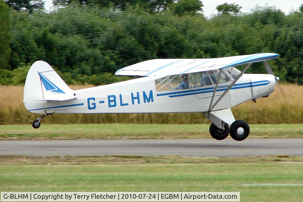 G-BLHM, 1953 Piper L-18C Super Cub (PA-18-95) C/N 18-3120, 1953 Piper PIPER L18C (MODIFIED), c/n: 18-3120 at Tatenhill Fly-In