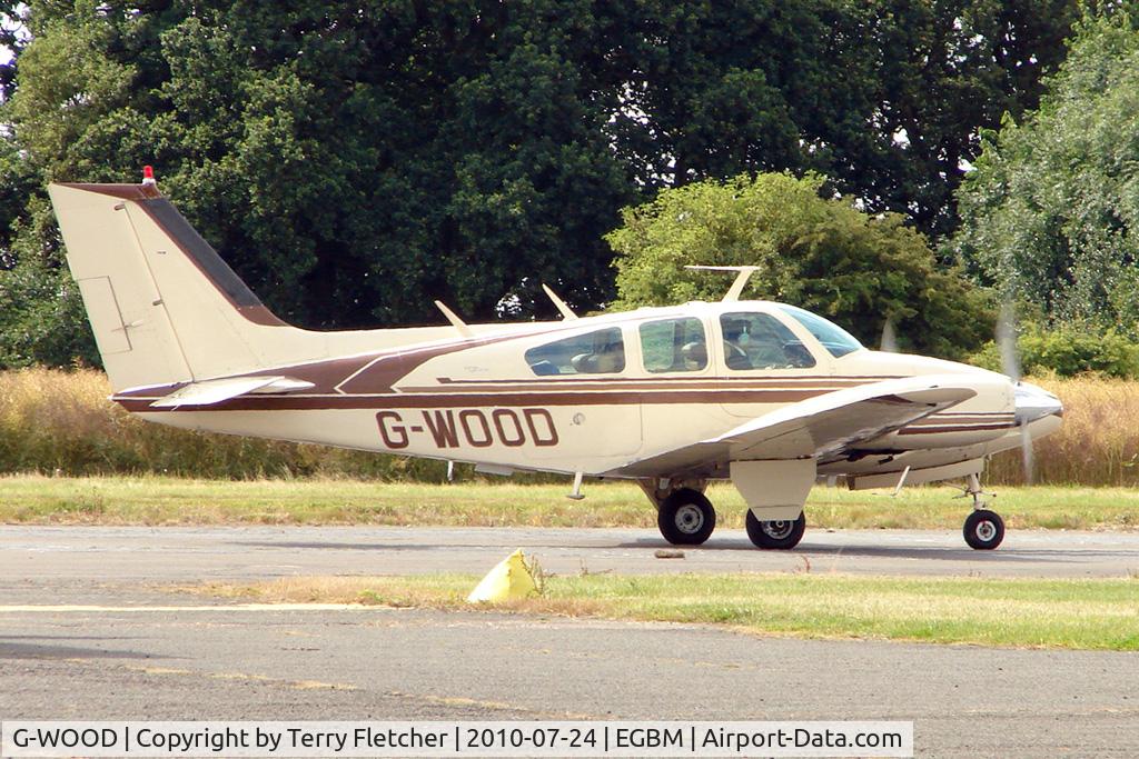 G-WOOD, 1969 Beech 95-B55 Baron Baron C/N TC-1283, 1969 Beech BEECH 95-B55A, c/n: TC-1283 at Tatenhill
