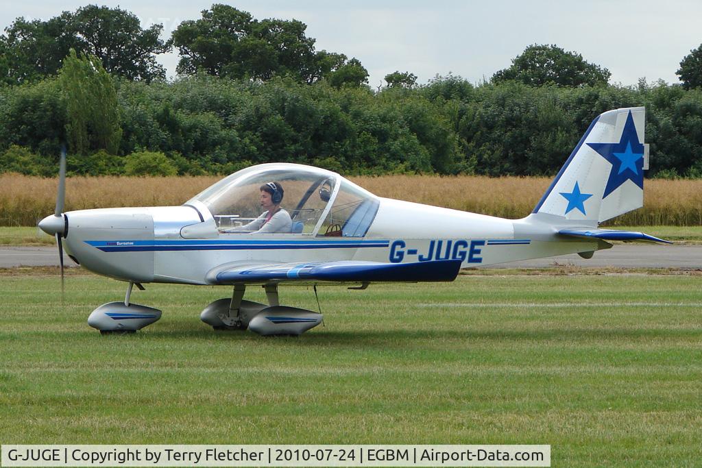 G-JUGE, 2003 Cosmik EV-97 TeamEurostar UK C/N 1709, 2003 Cosmik Aviation Ltd EV-97 TEAMEUROSTAR UK, c/n: 1709 at Tatenhill Fly-In