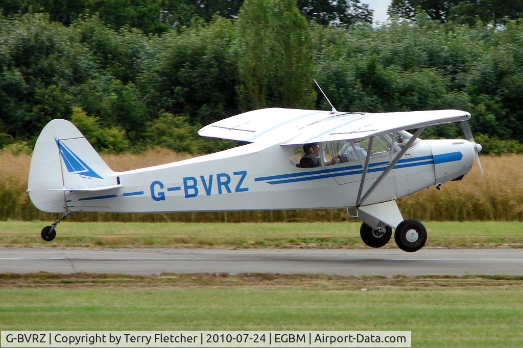 G-BVRZ, 1954 Piper L-18C Super Cub (PA-18-95) C/N 18-3381, 1954 Piper PIPER PA-18, c/n: 18-3381 at Tatenhill Fly-In