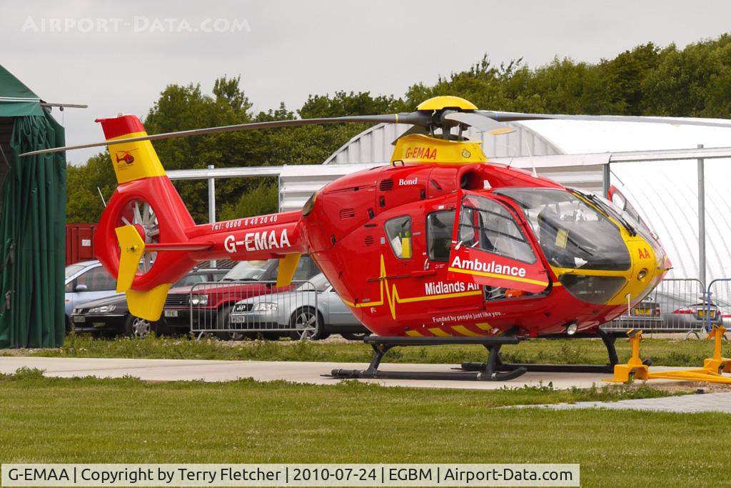 G-EMAA, 2005 Eurocopter EC-135T-2 C/N 0448, Emergency Helicopter - 2005 Eurocopter Deutschland Gmbh EC135 T2, c/n: 0448 - based at Tatenhill