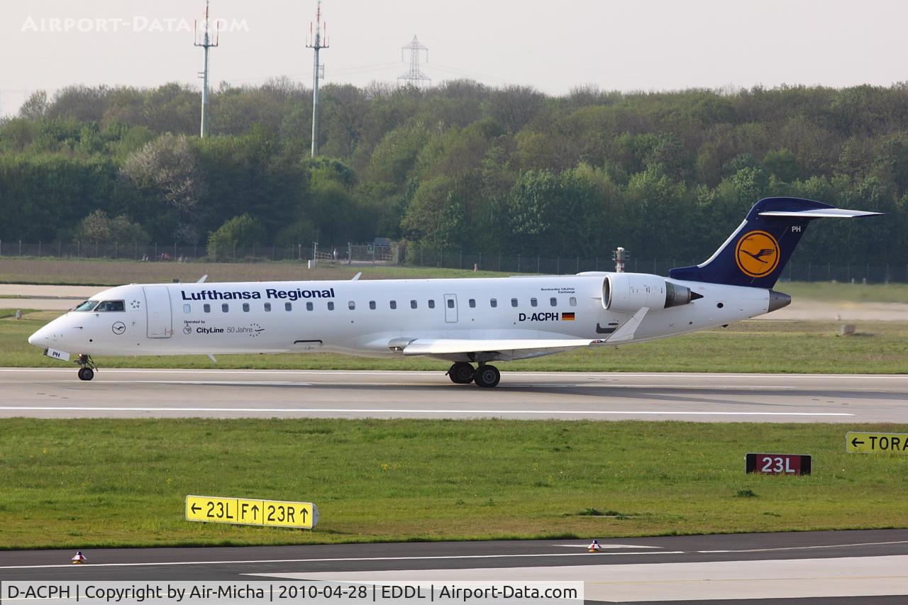 D-ACPH, 2002 Canadair CRJ-701ER (CL-600-2C10) Regional Jet C/N 10043, Lufthansa CityLine, Canadair CL-600-2C10 Regional Jet CRJ-700, CN: 10043, Aircraft Name: Eschwege