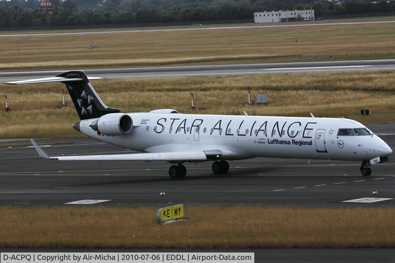 D-ACPQ, 2003 Canadair CRJ-700 (CL-600-2C10) Regional Jet C/N 10091, Lufthansa CityLine, Canadair CL-600-2C10 Regional Jet CRJ-700, CN: 10091, Aircraft Name: Lubbecke
