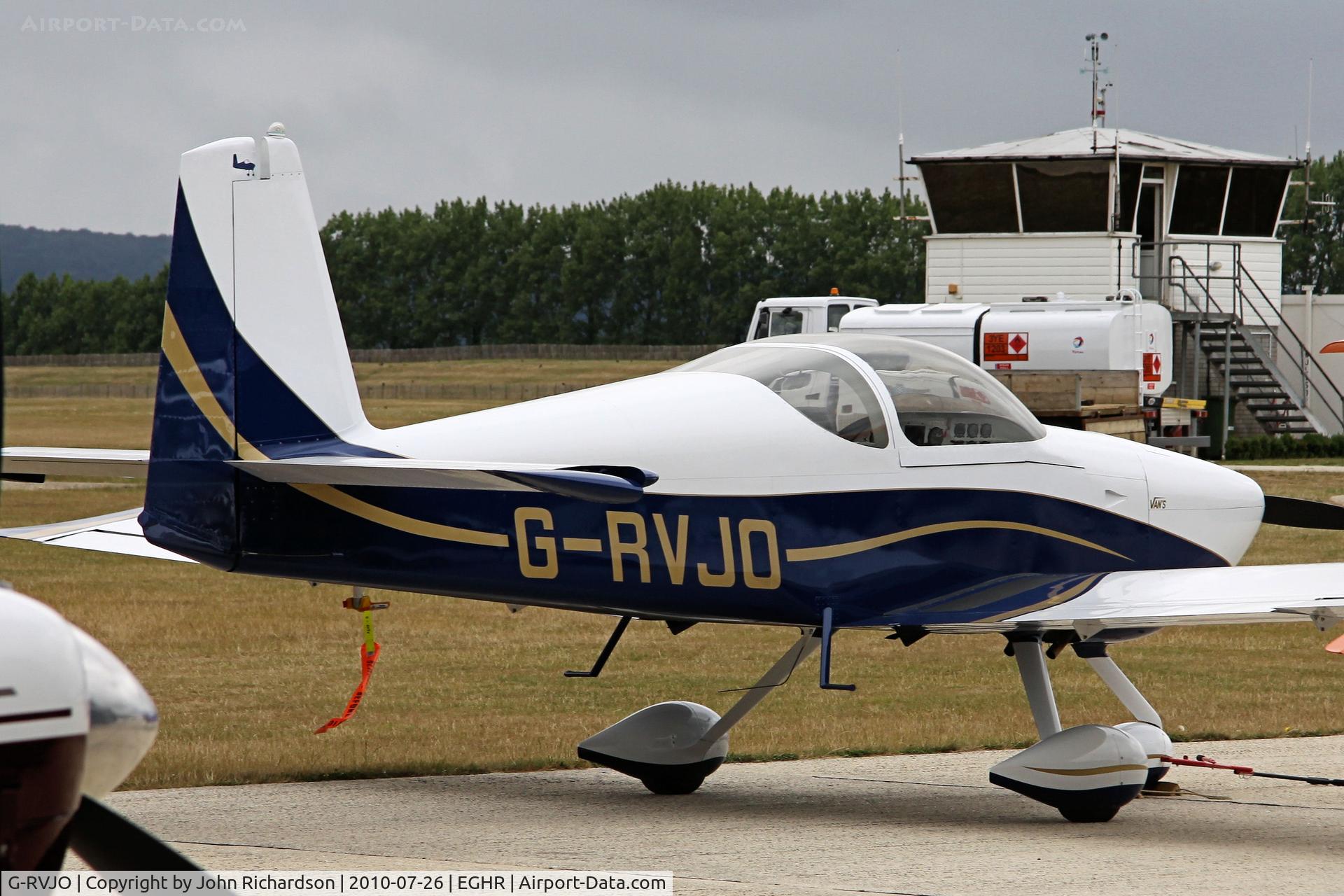 G-RVJO, 2007 Vans RV-9A C/N PFA 320-13778, Parked outside Maintenance