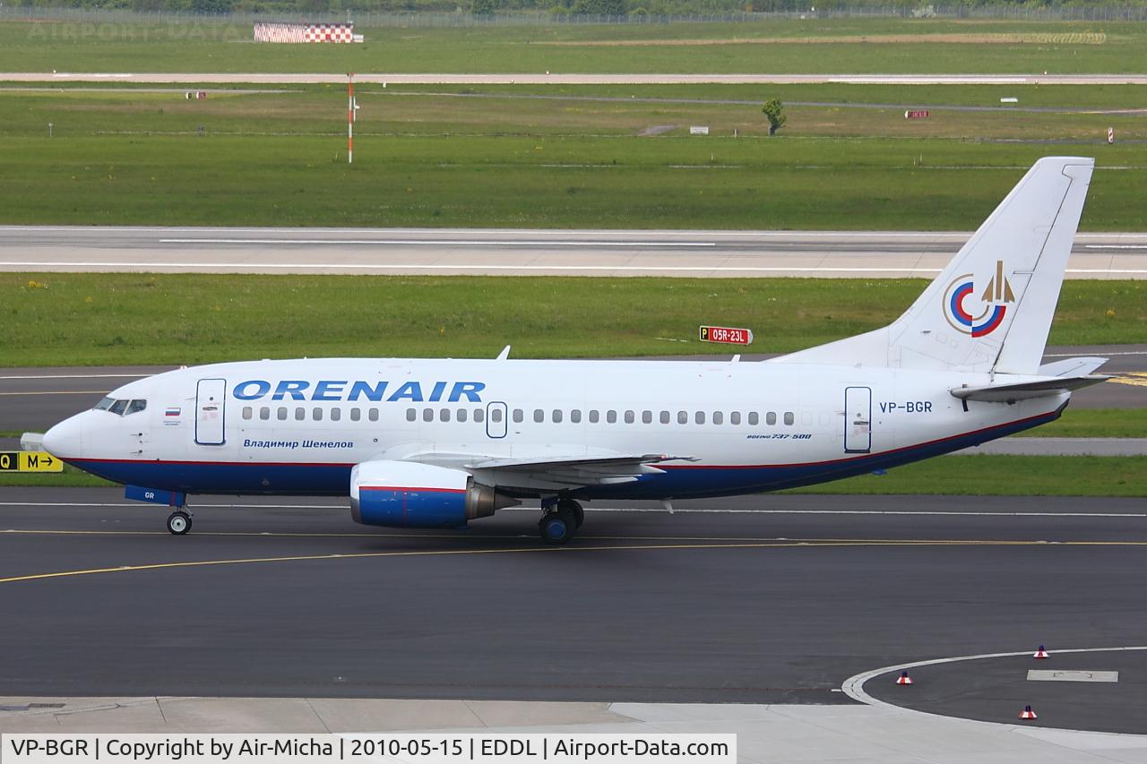 VP-BGR, 1992 Boeing 737-505 C/N 25790, Orenair, Boeing 737-505, CN: 25790/2245