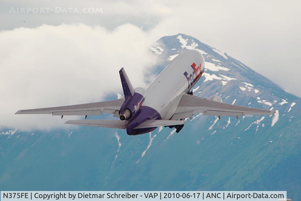 N375FE, 1972 McDonnell Douglas MD-10-10F C/N 46613, Fedex DC10