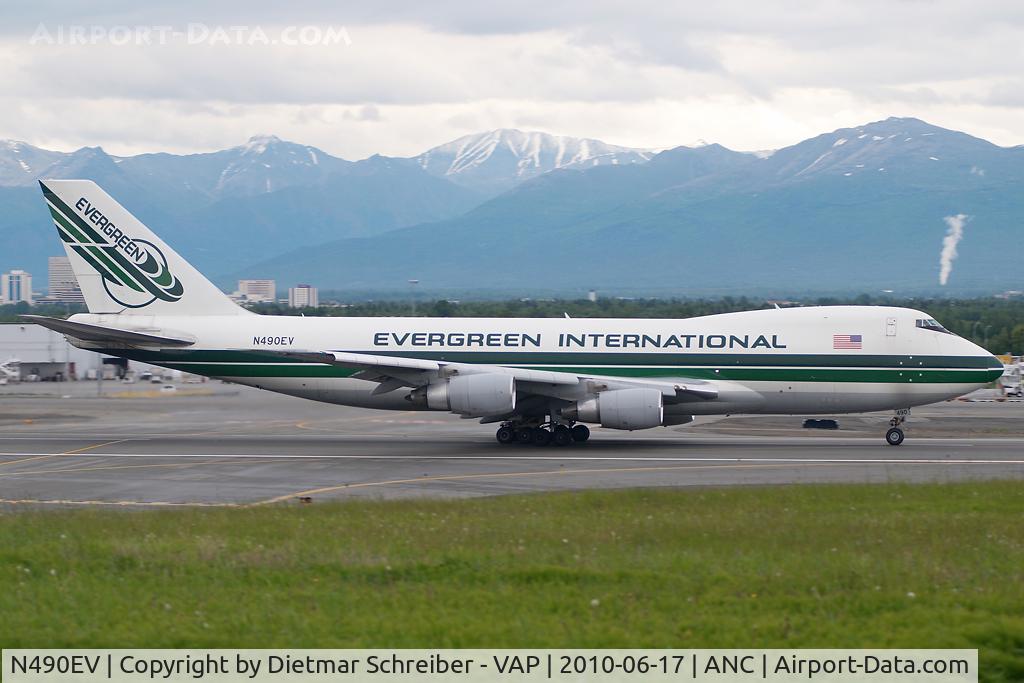 N490EV, 1988 Boeing 747-230F C/N 24138, Evergreen 747-200