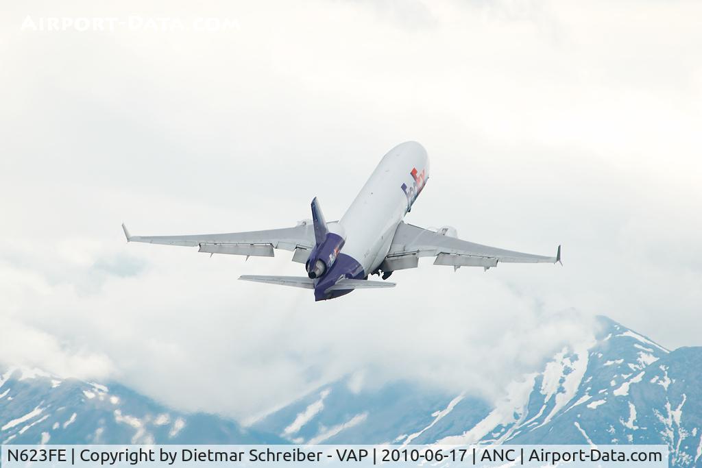 N623FE, 1999 McDonnell Douglas MD-11F C/N 48794, Fedex MD11