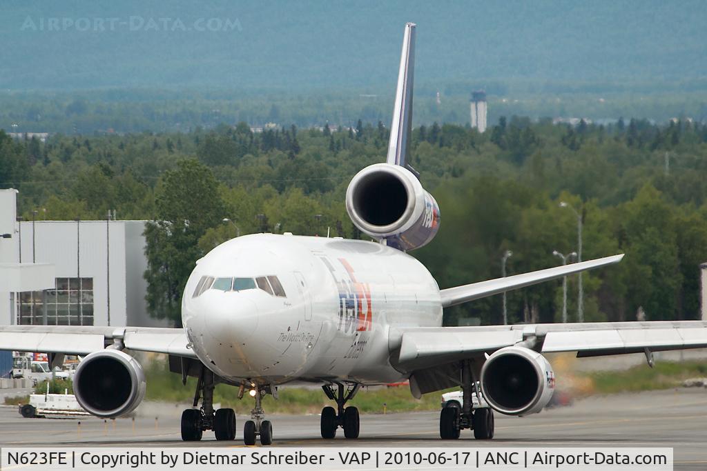 N623FE, 1999 McDonnell Douglas MD-11F C/N 48794, Fedex MD11