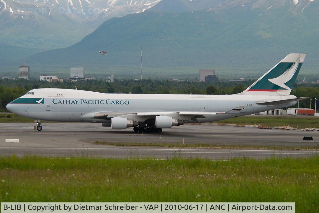 B-LIB, 2008 Boeing 747-467ERF C/N 36867, Cathay Pacific 747-400