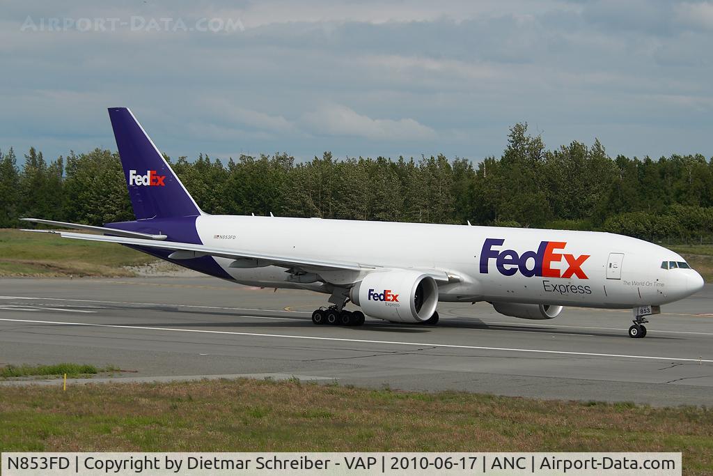 N853FD, 2009 Boeing 777-FS2 C/N 37724, Fedex 777-200