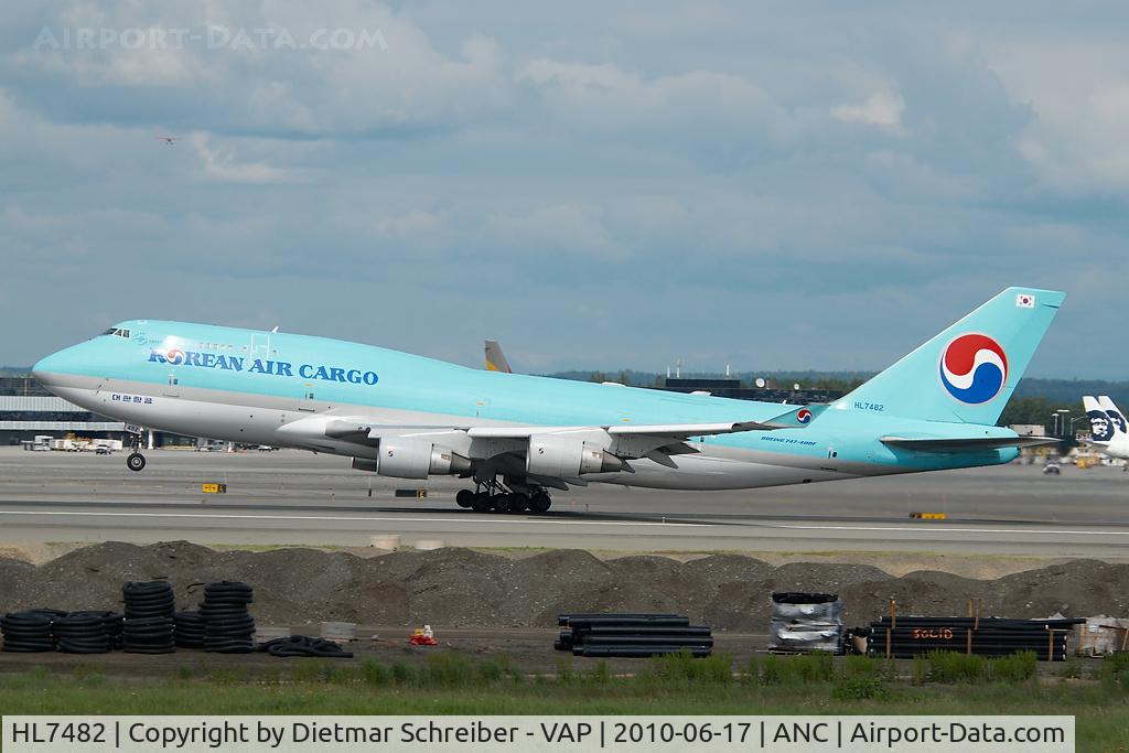 HL7482, 1991 Boeing 747-4B5 C/N 25205, Korean Boeing 747-400