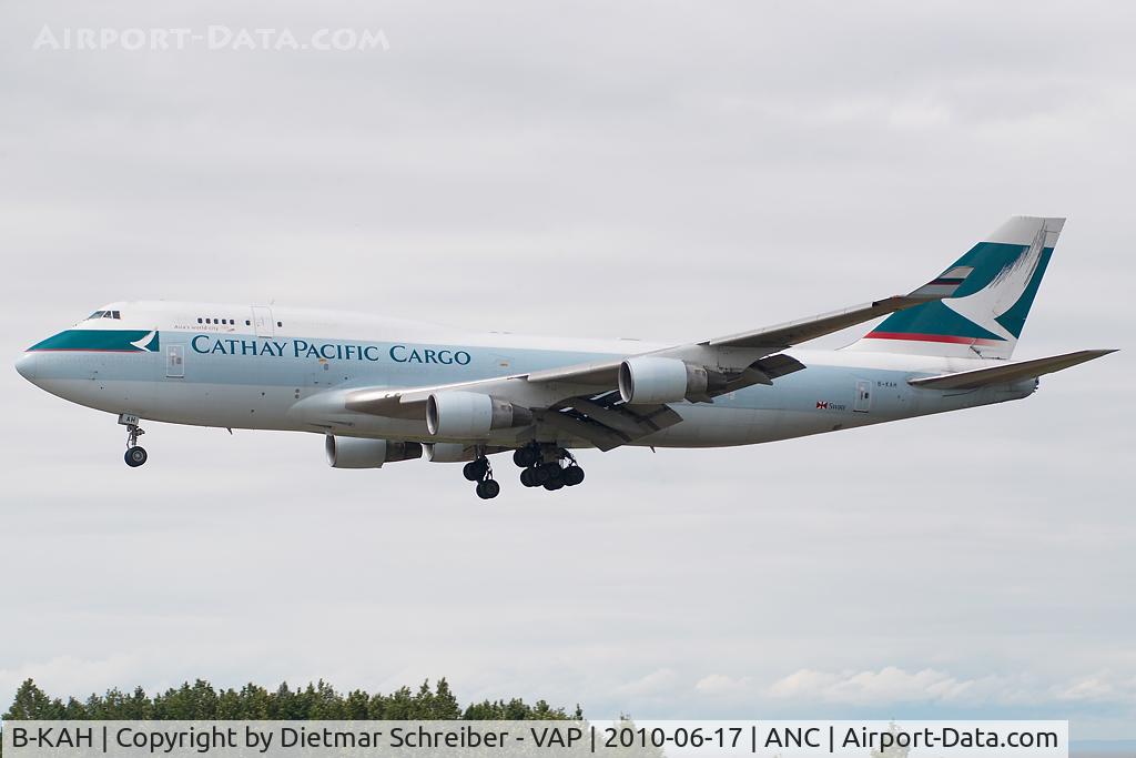 B-KAH, 1993 Boeing 747-412 C/N 27134, Cathay Pacific 747-400