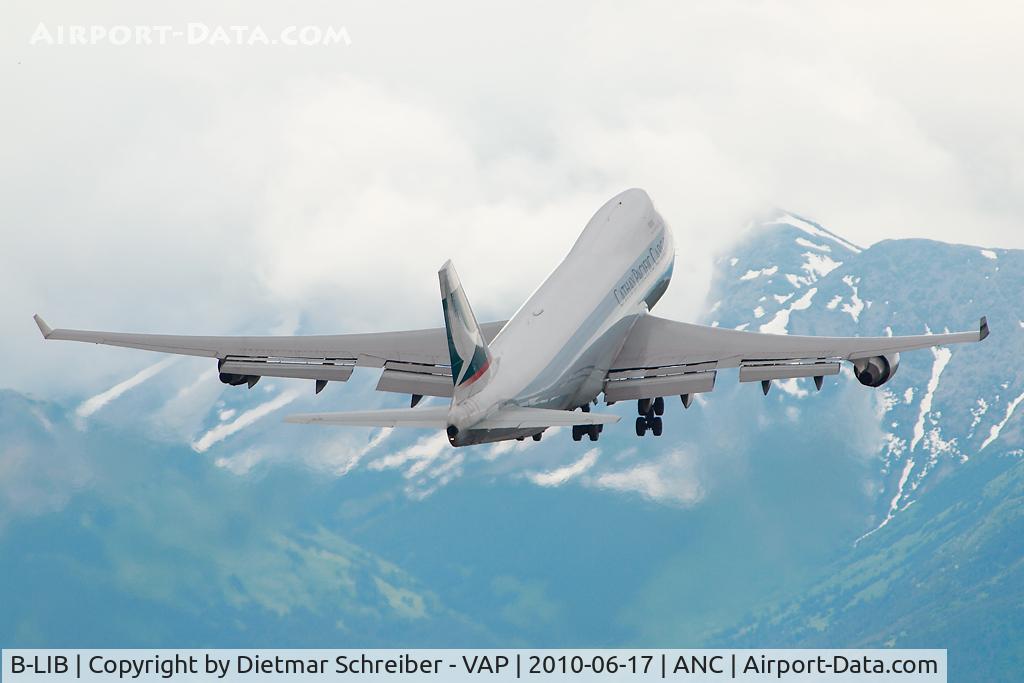 B-LIB, 2008 Boeing 747-467ERF C/N 36867, Cathay Pacific 747-400