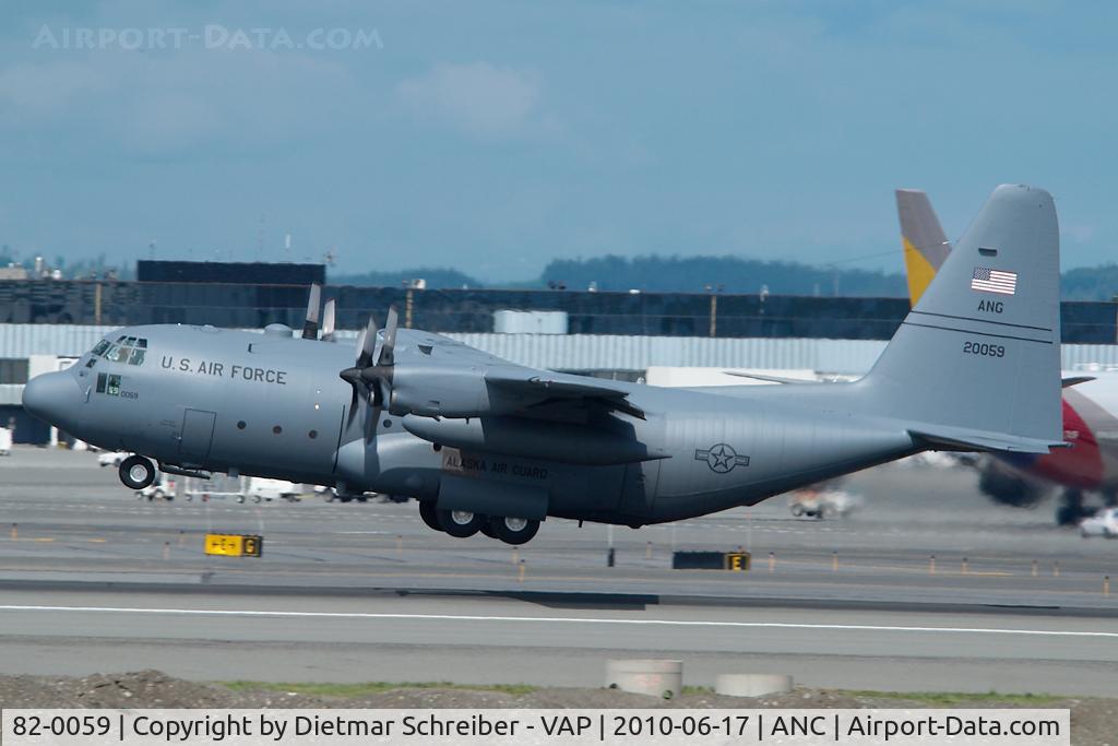82-0059, 1982 Lockheed C-130H Hercules C/N 382-4977, USAF C130