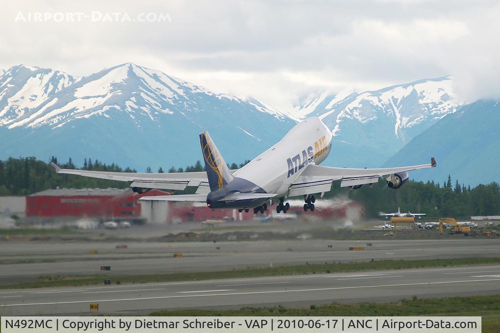 N492MC, 1998 Boeing 747-47UF C/N 29253, Atlas Air Boeing 747-400