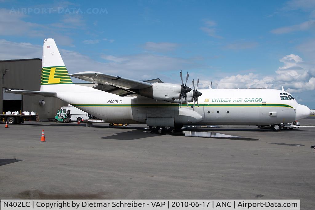 N402LC, 1976 Lockheed L-100-30 Hercules (L-382G) C/N 382-4698, Lynden Air Cargo C130
