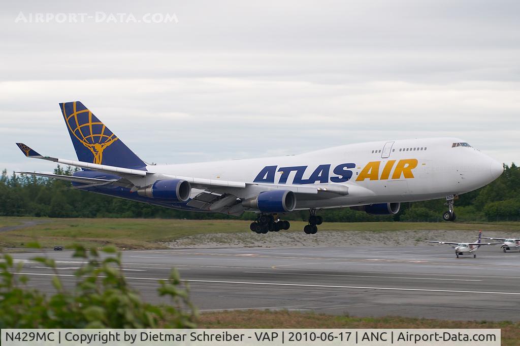 N429MC, 1990 Boeing 747-481 C/N 24833, Atlas Air Boeing 747-400