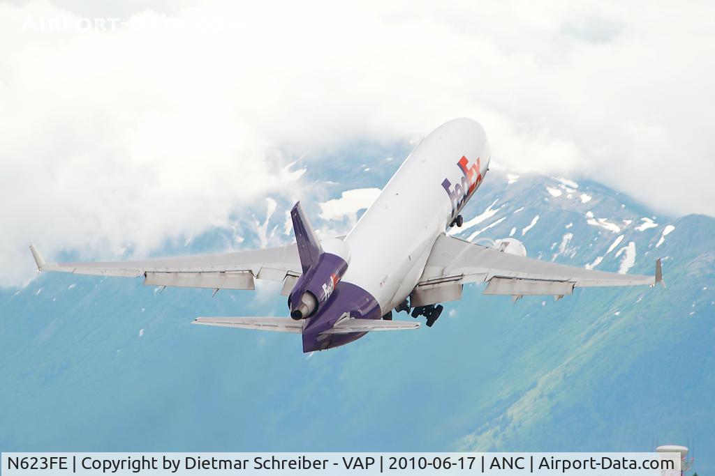 N623FE, 1999 McDonnell Douglas MD-11F C/N 48794, Fedex MD11