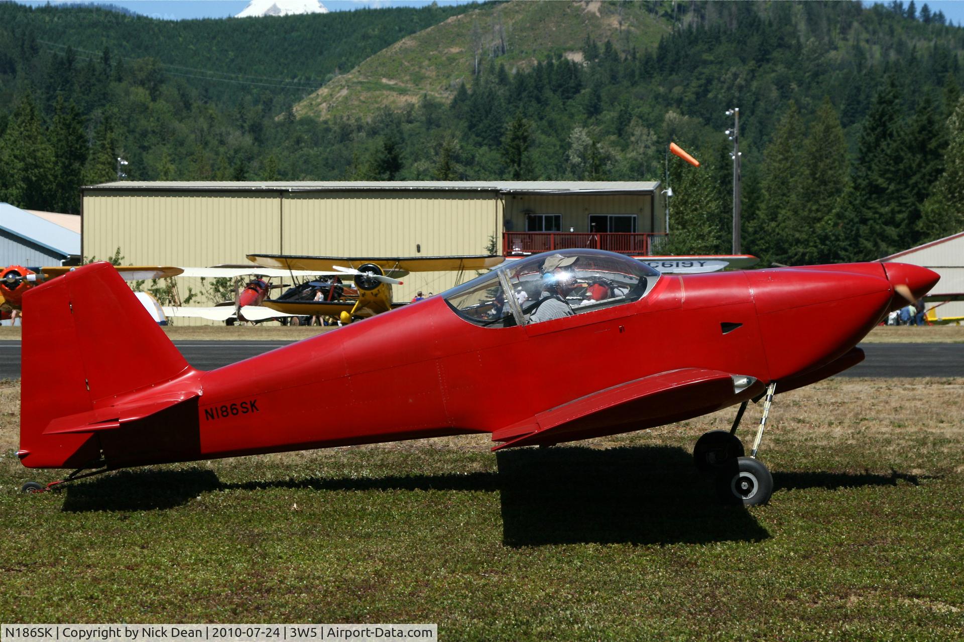 N186SK, 1993 Vans RV-6 C/N 21013, 3W5