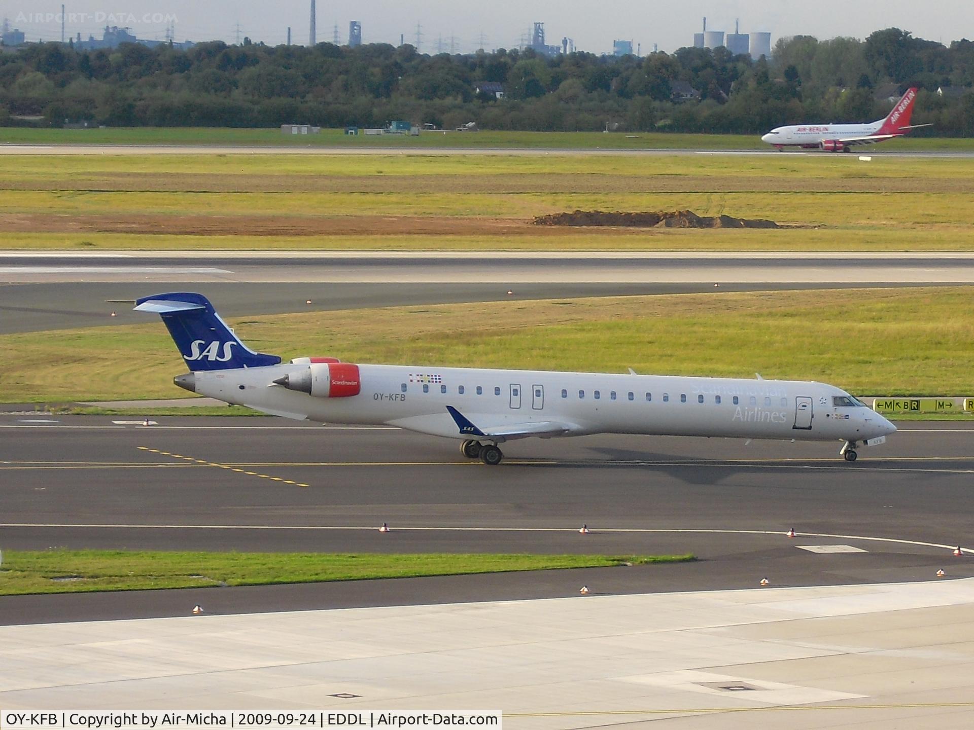 OY-KFB, 2008 Bombardier CRJ-900 (CL-600-2D24) C/N 15211, SAS, Canadair CL-600-2D24 Regional Jet CRJ-900ER, CN: 15211, Aircraft Name: Alfhild Viking
