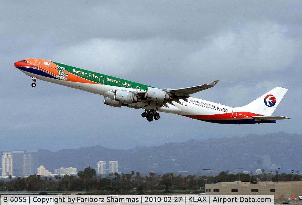 B-6055, 2004 Airbus A340-642 C/N 586, WOWWWWW