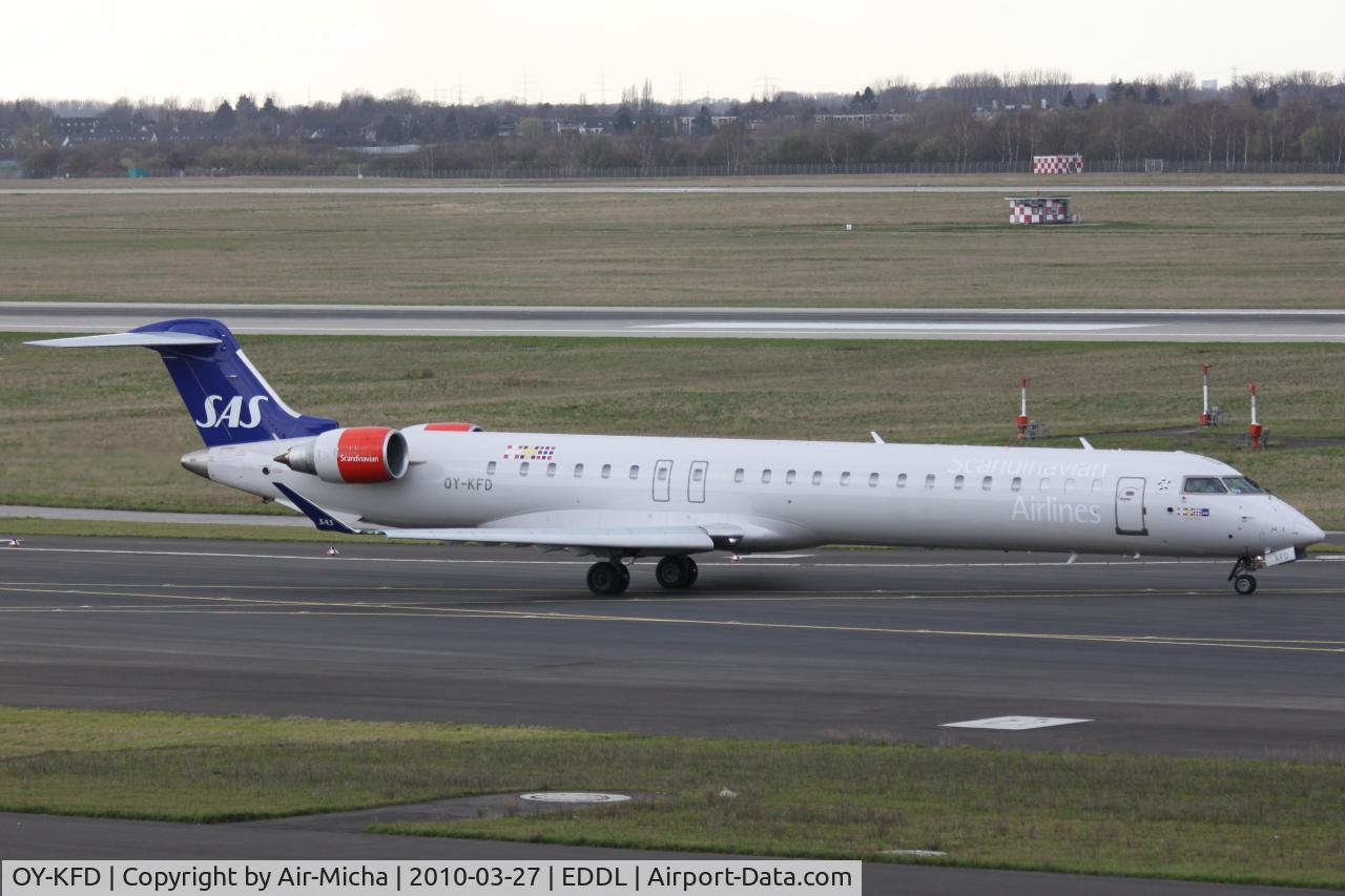 OY-KFD, 2009 Bombardier CRJ-900 (CL-600-2D24) C/N 15221, SAS, Canadair CL-600-2D24 Regional Jet CRJ-900ER, CN: 15221, Aircraft Name: Estrid Viking