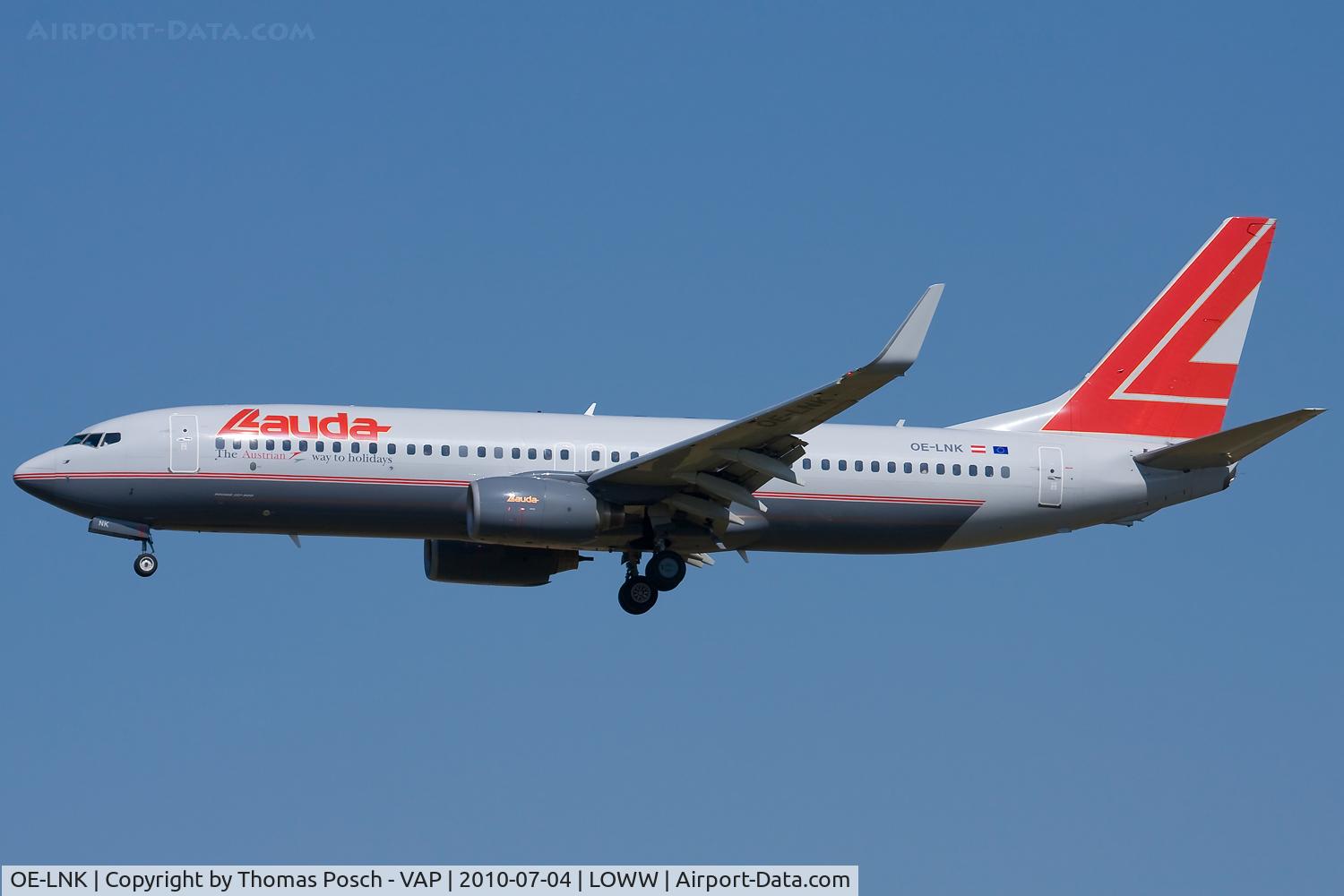 OE-LNK, 1999 Boeing 737-8Z9 C/N 28178, Lauda Air