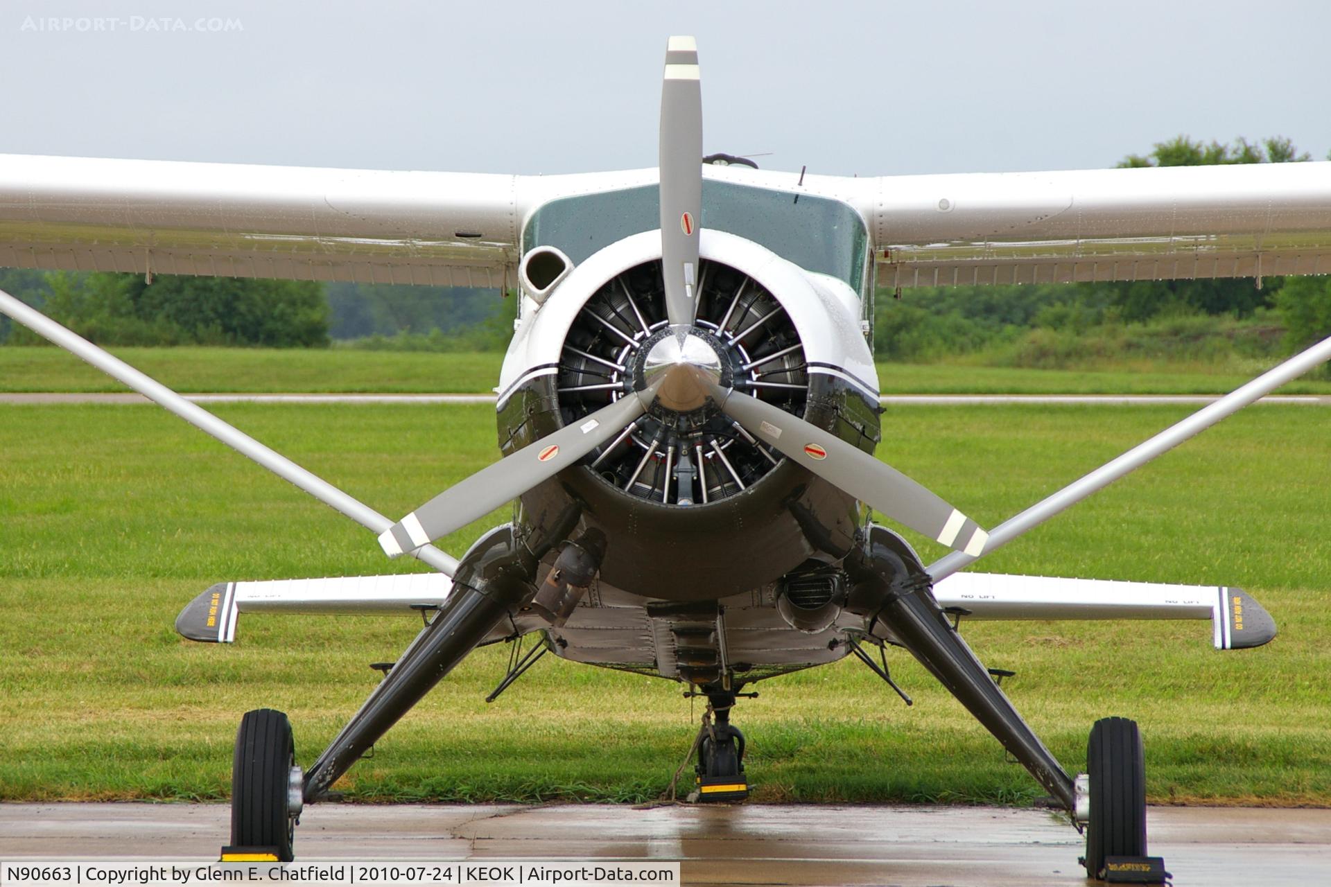 N90663, 1955 De Havilland Canada DHC-2 MK. I(L20A) C/N 899, At the L-bird fly in.  Last time I saw it in 2005 it had floats!