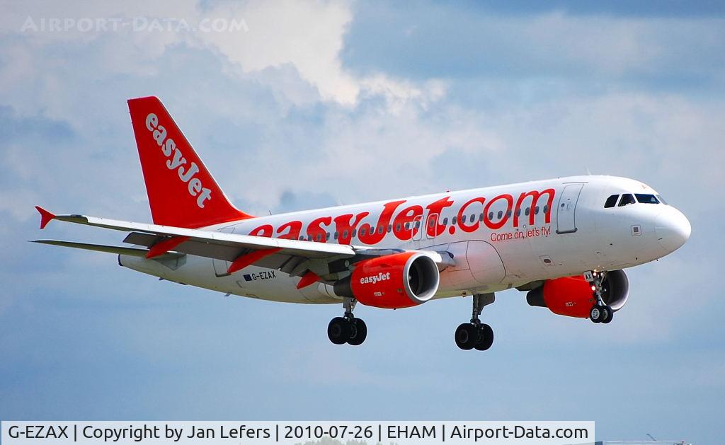 G-EZAX, 2006 Airbus A319-111 C/N 2818, EasyJet