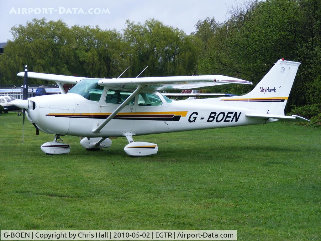 G-BOEN, 1973 Cessna 172M Skyhawk C/N 172-61325, privately owned
