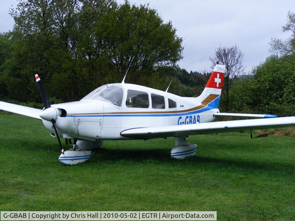 G-GBAB, 1978 Piper PA-28-161 Warrior II C/N 28-7816495, normaly based at Bourn, Cambridgeshire