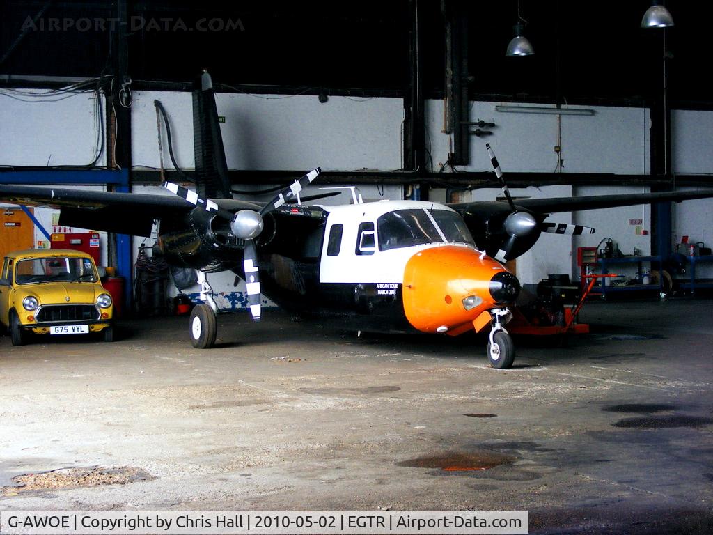 G-AWOE, 1959 Aero Commander 680E Commander C/N 680E-753-41, Elstree Flying Club