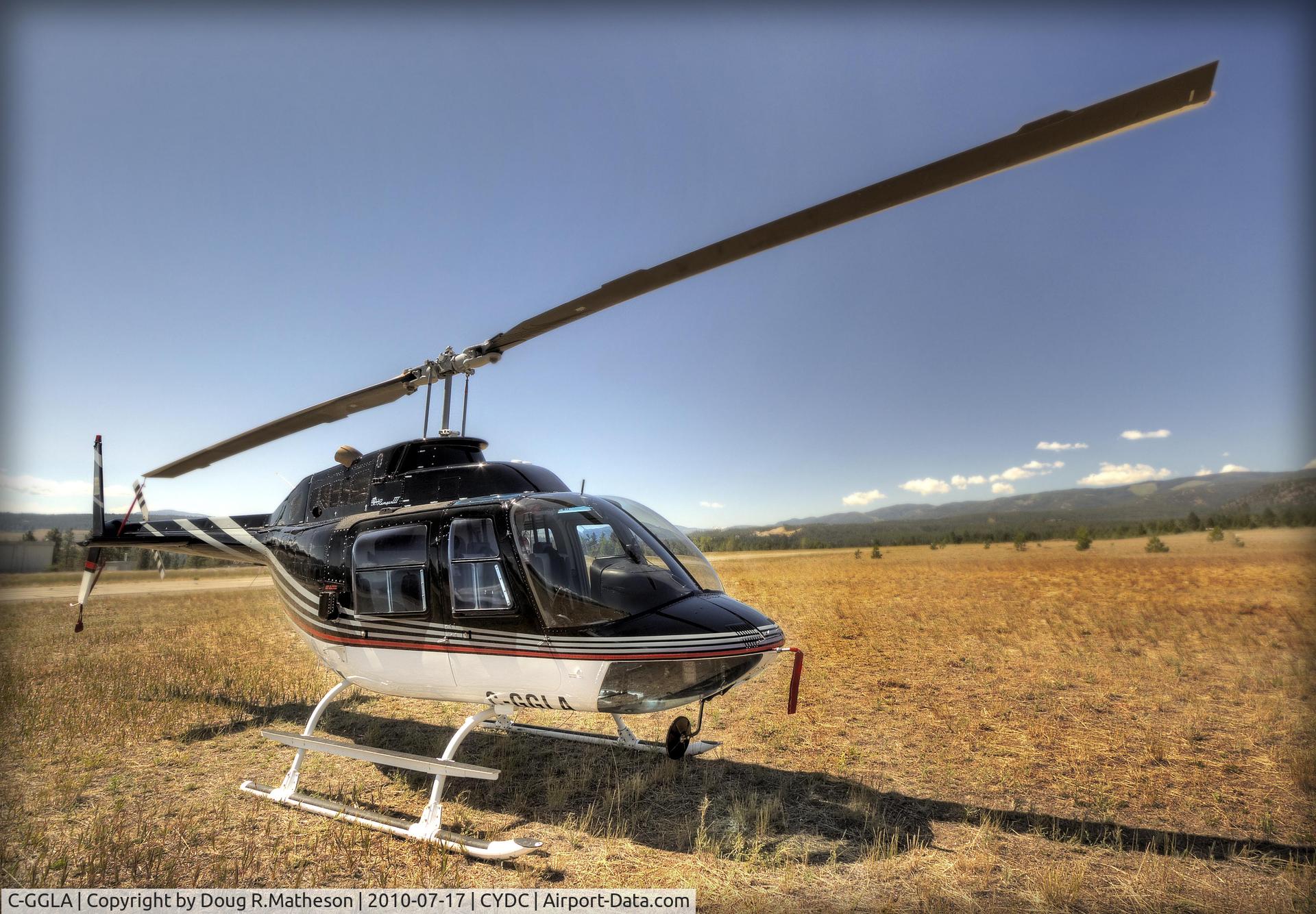 C-GGLA, 1982 Bell 206B JetRanger III C/N 3379, Taken at Princeton