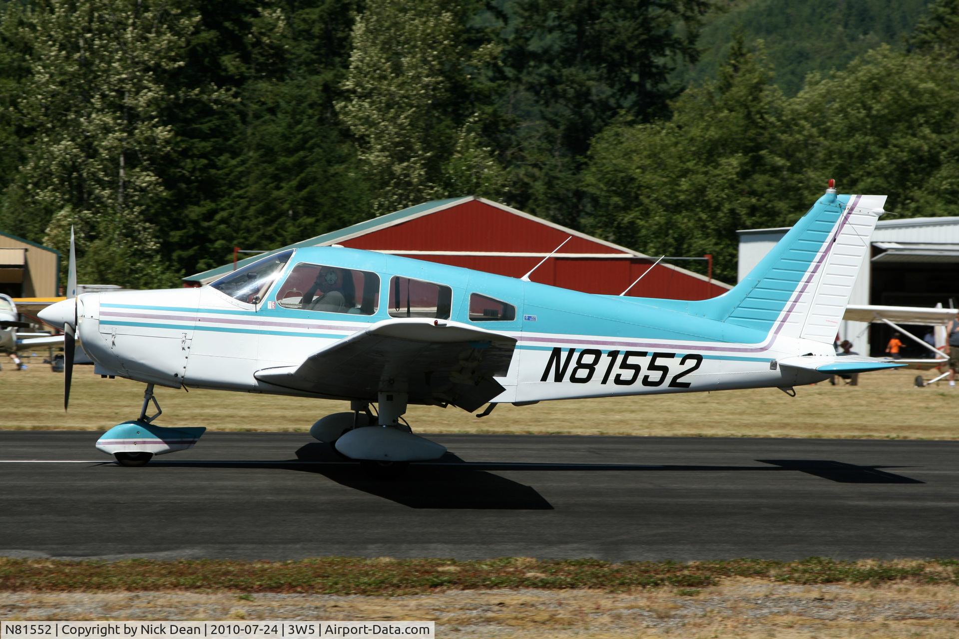N81552, 1974 Piper PA-28-151 C/N 28-7415255, 3W5