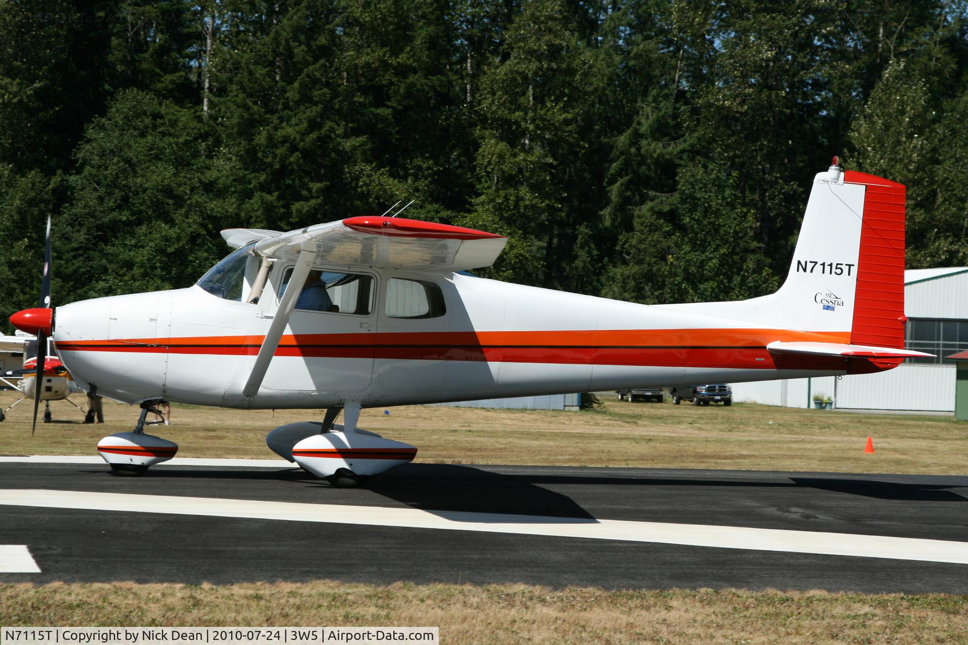 N7115T, 1959 Cessna 172 C/N 46715, 3W5