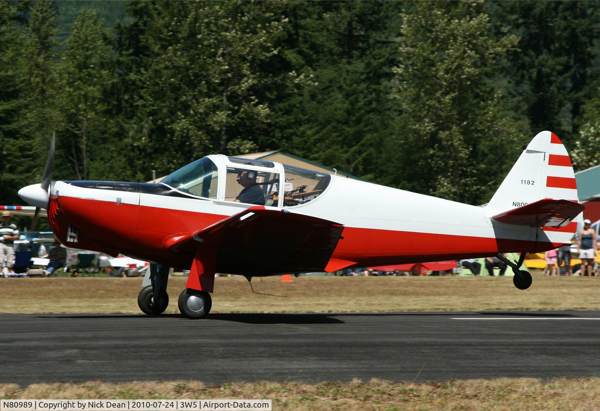 N80989, 1946 Globe GC-1B Swift C/N 1182, 3W5