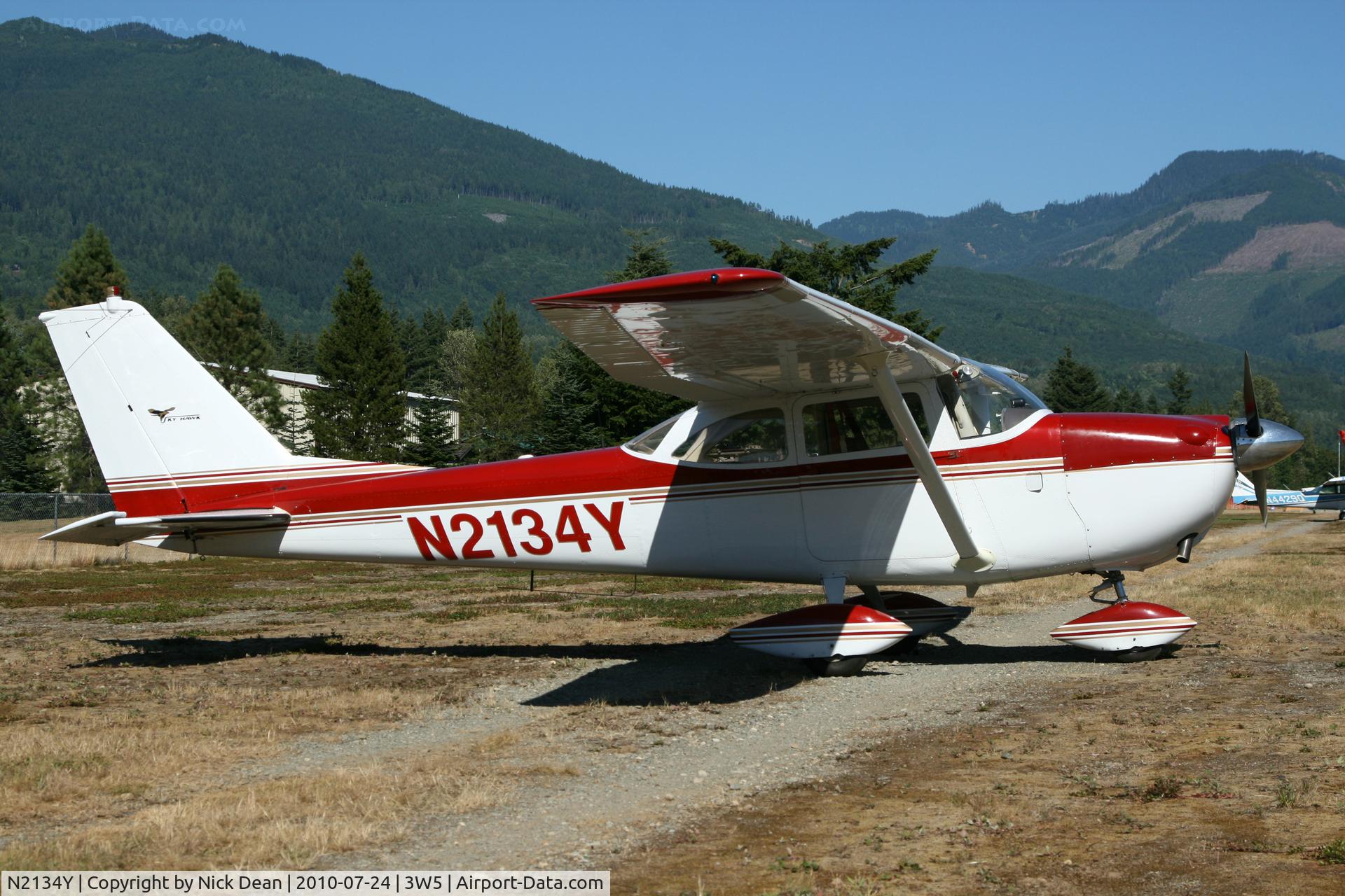 N2134Y, 1962 Cessna 172D Skyhawk C/N 17249634, 3W5