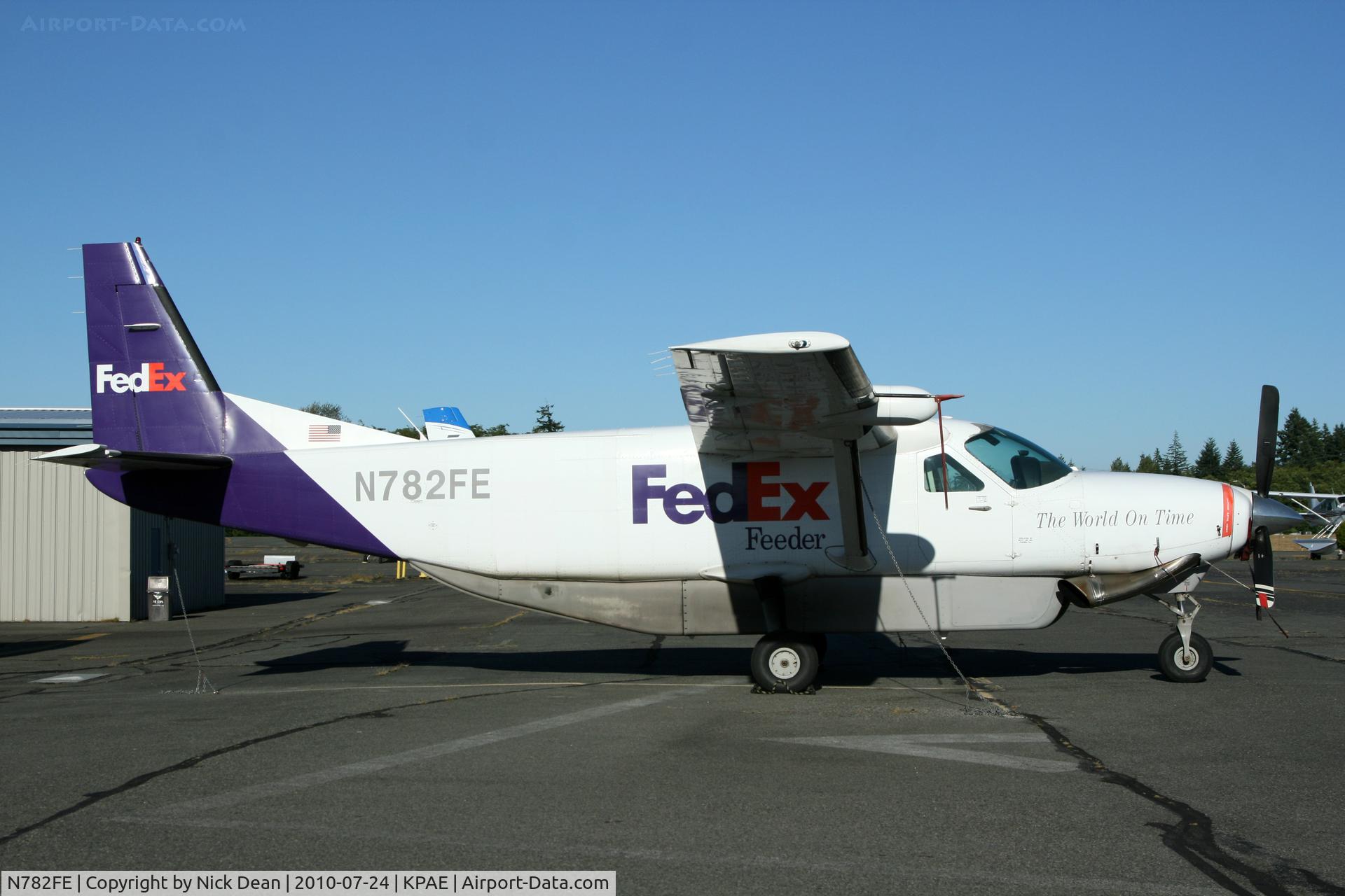 N782FE, 1991 Cessna 208B Super Cargomaster C/N 208B0280, KPAE