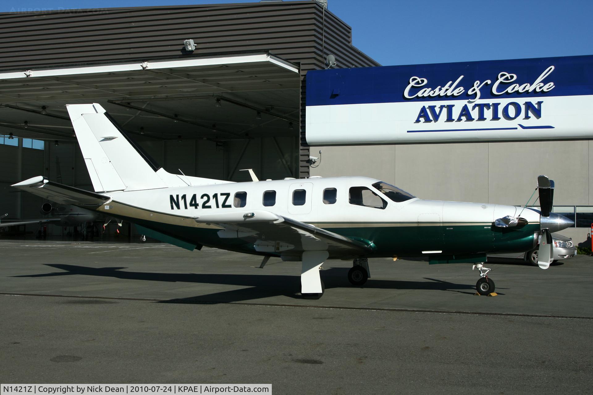 N1421Z, 1998 Socata TBM-700 C/N 140, KPAE
