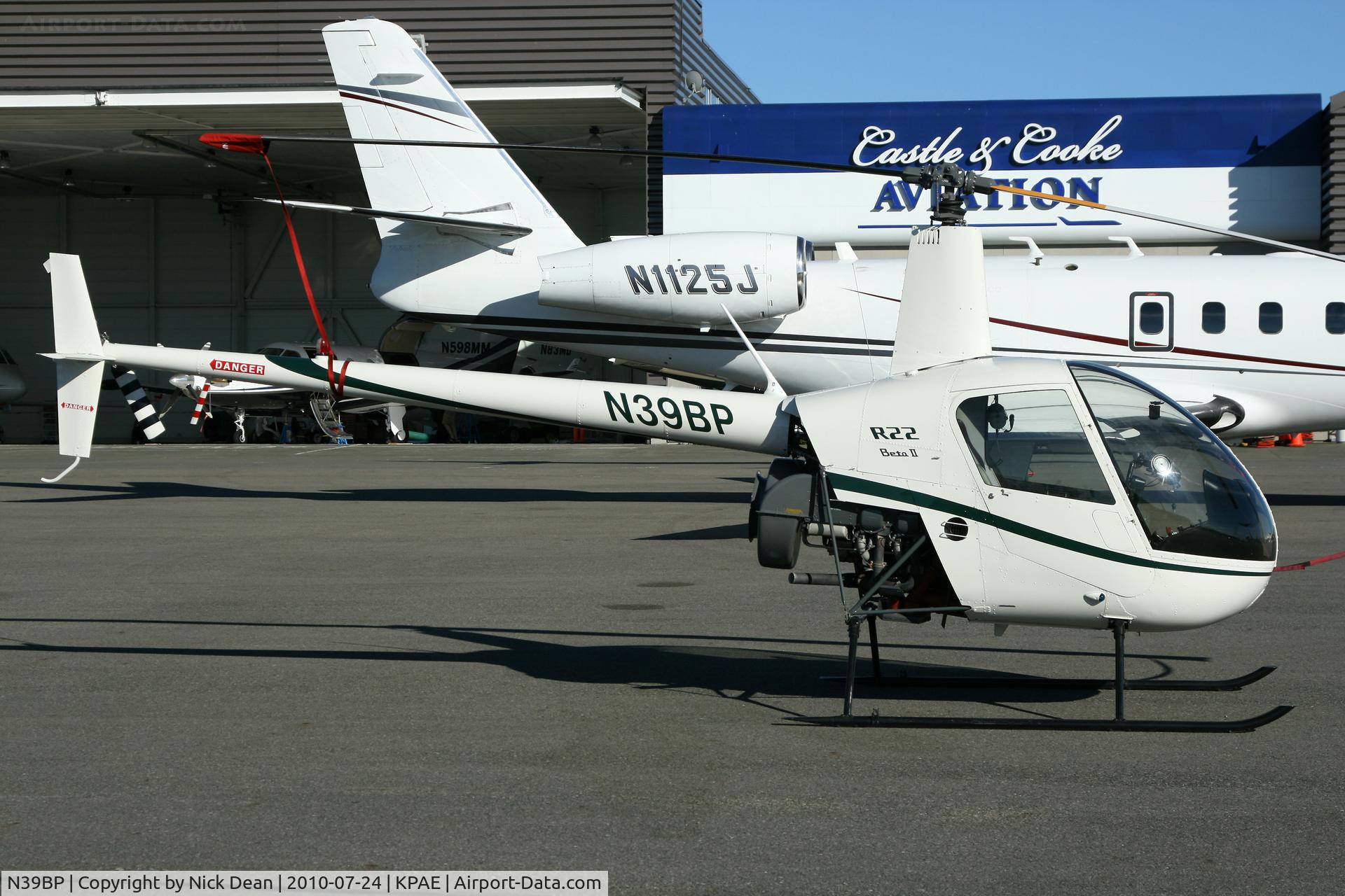 N39BP, 1999 Robinson R22 BETA C/N 2906, KPAE
