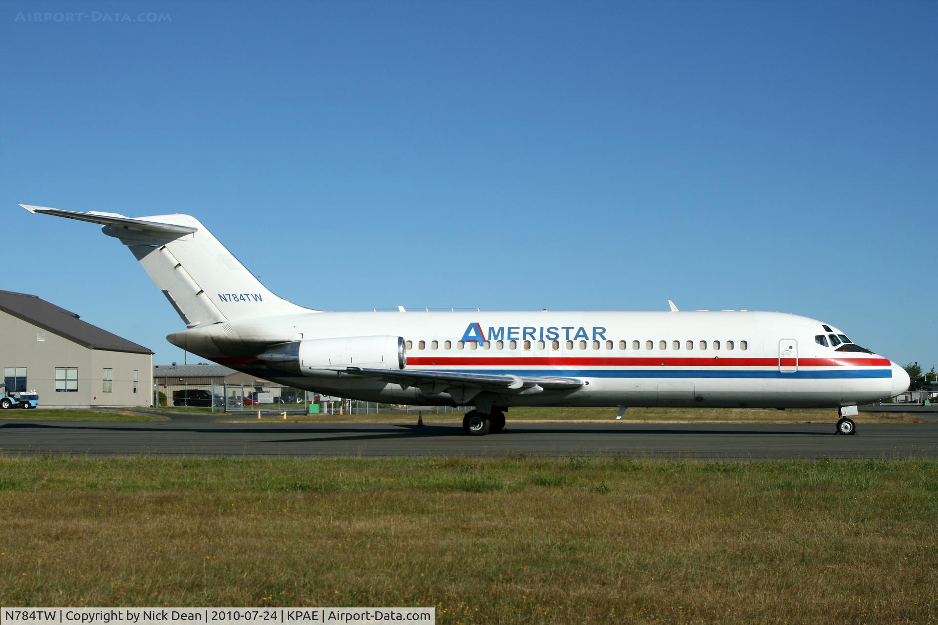 N784TW, 1967 Douglas DC-9-15F C/N 47014, KPAE