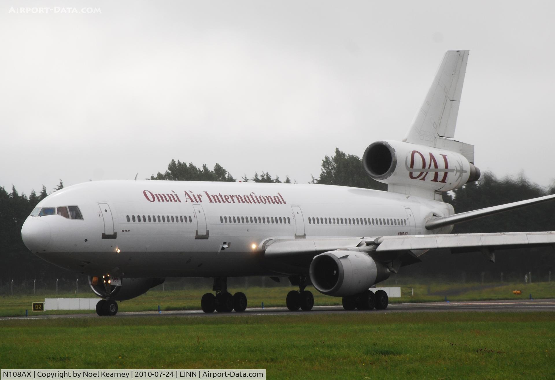 N108AX, 1975 McDonnell Douglas DC-10-30 C/N 47927, Departing off Rwy 24 using callsign 'Camber 323'