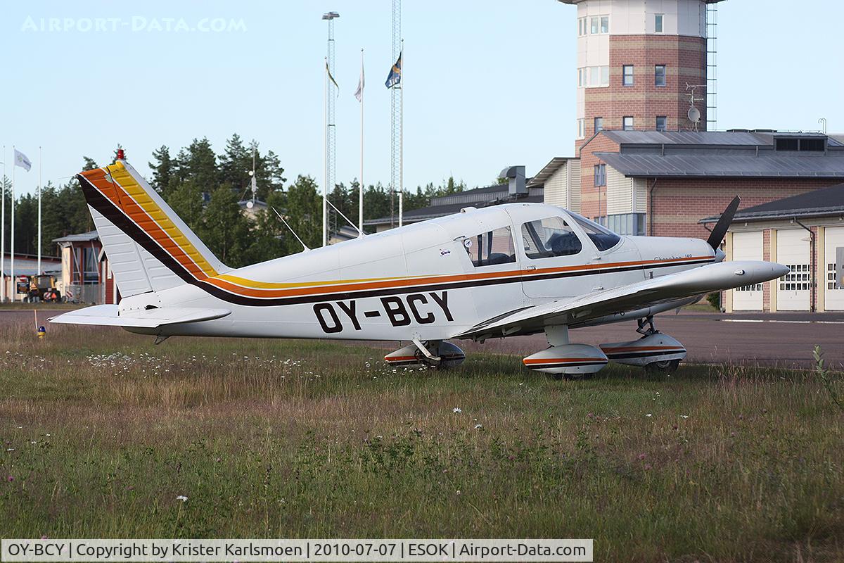 OY-BCY, 1968 Piper PA-28-140, Cherokee Cruiser C/N 28-24406, Danish visitors.