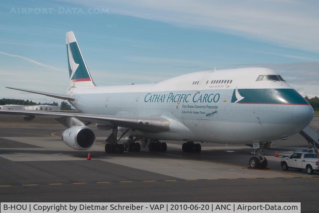 B-HOU, 1991 Boeing 747-467/BCF C/N 24925, Cathay Pacific Boeing 747-400