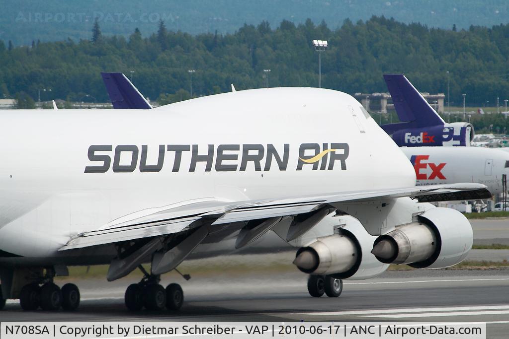 N708SA, 1988 Boeing 747-2B5F C/N 24196, Southern Air 747-200